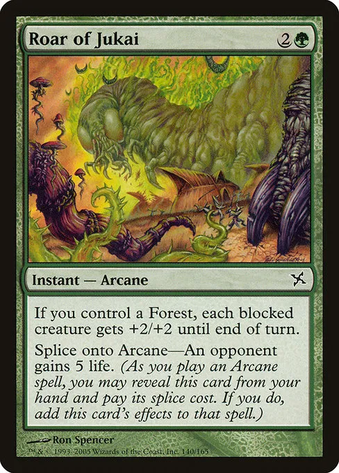 Roar of Jukai · Betrayers of Kamigawa 140/165