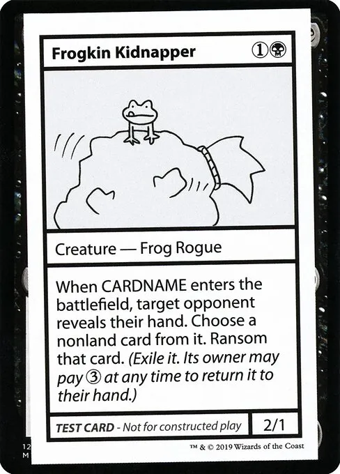 Frogkin Kidnapper · Mystery Booster Playtest Cards 2021 42/121