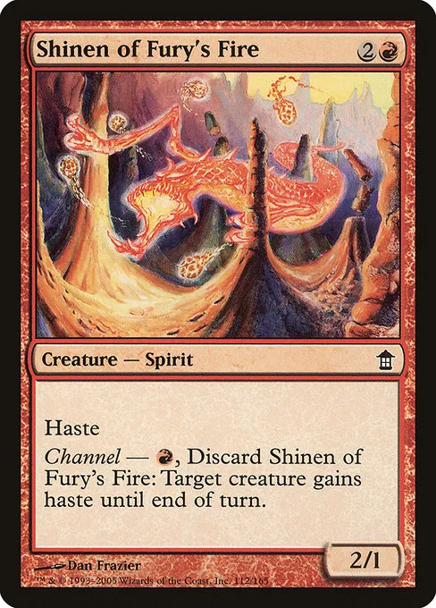 Shinen of Fury's Fire · Saviors of Kamigawa 112/165