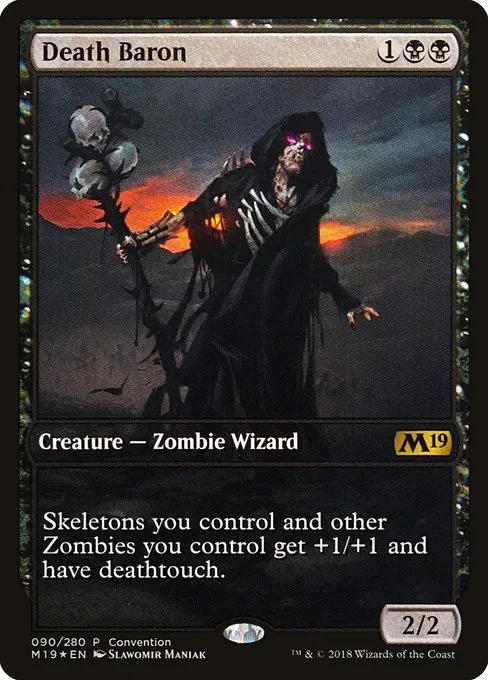 Death Baron · Core Set 2019 Promos 90/95