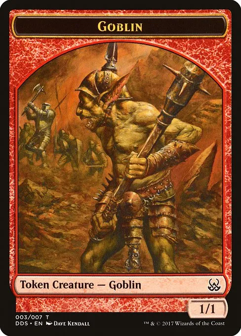 Goblin · Duel Decks: Mind vs. Might Tokens 3/7
