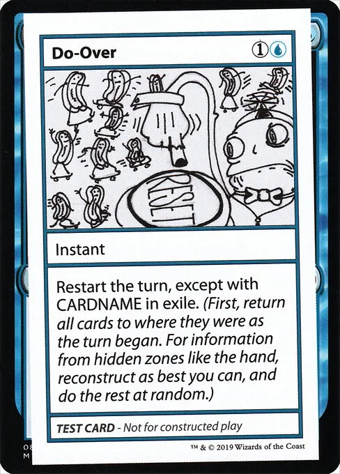 Do-Over · Mystery Booster Playtest Cards 2021 20/121
