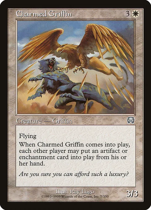 Charmed Griffin · Mercadian Masques 7/350