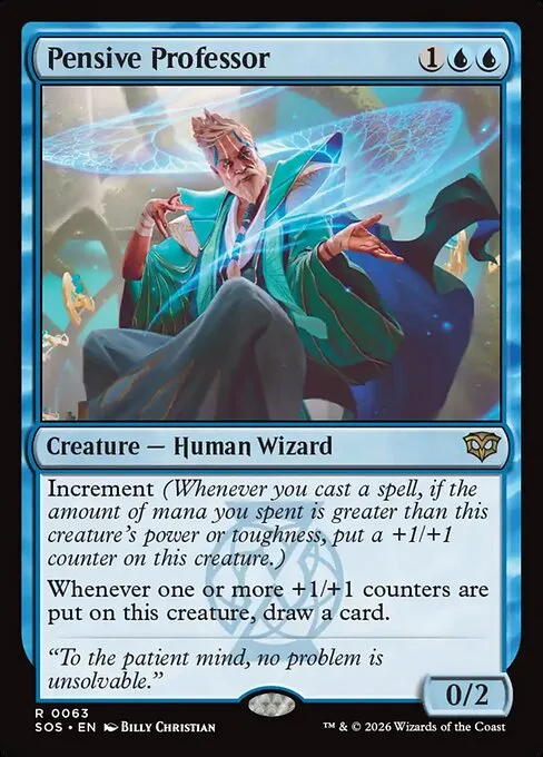 Pensive Professor · Secrets of Strixhaven 63/368