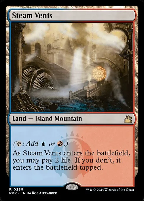 Steam Vents · Ravnica Remastered 288/531
