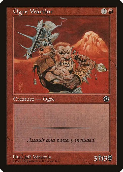 Ogre Warrior · Portal Second Age 113/165