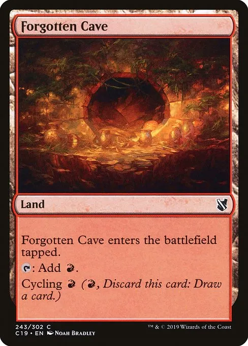 Forgotten Cave · Commander 2019 243/302