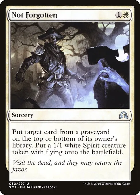 Not Forgotten · Shadows over Innistrad 30/302
