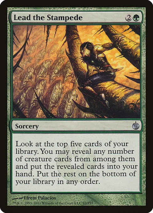 Lead the Stampede · Mirrodin Besieged 82/155