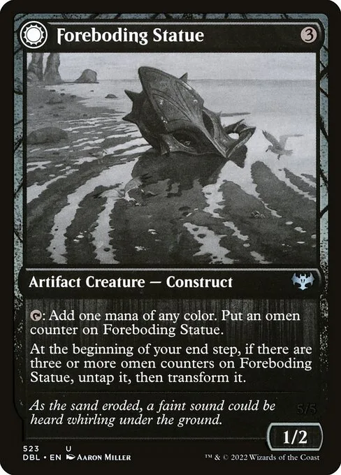 Foreboding Statue // Forsaken Thresher · Innistrad: Double Feature 523/535