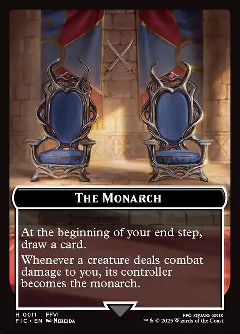 The Monarch · Final Fantasy Commander Tokens 11/11