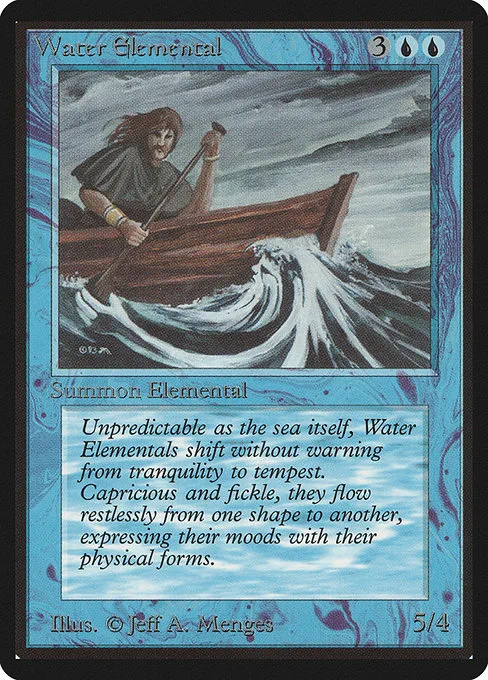 Water Elemental · Limited Edition Beta 92/302