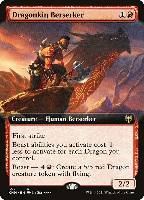 Dragonkin Berserker · Kaldheim 357/425