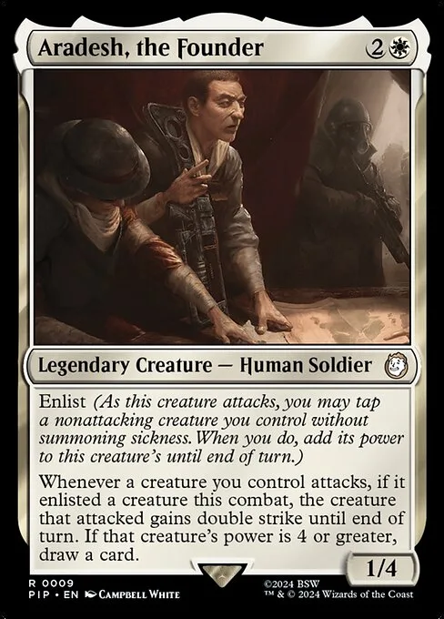 Aradesh, the Founder · Fallout 9/1068