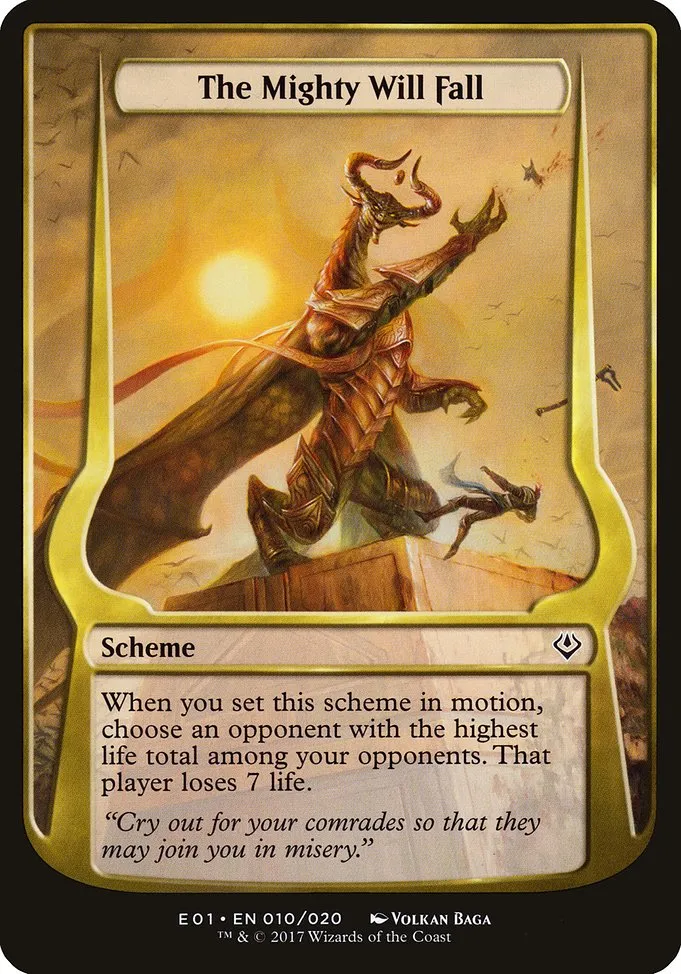 The Mighty Will Fall · Archenemy: Nicol Bolas Schemes 10★/20
