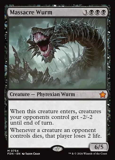 Massacre Wurm · Foundations 754/771