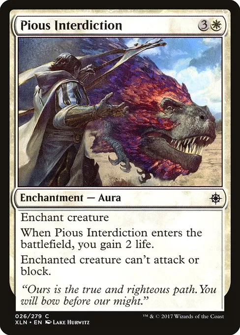 Pious Interdiction · Ixalan 26/289