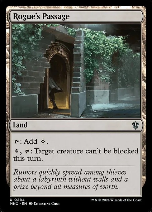Rogue's Passage · Murders at Karlov Manor Commander 284/358