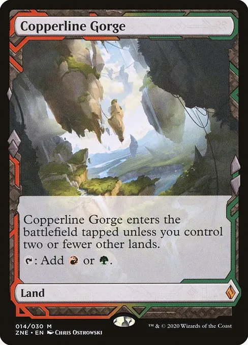 Copperline Gorge · Zendikar Rising Expeditions 14/30