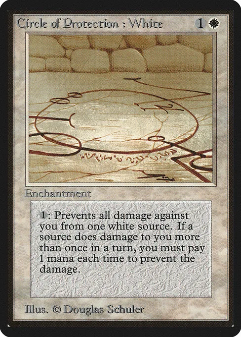 Circle of Protection: White · Limited Edition Beta 14/302