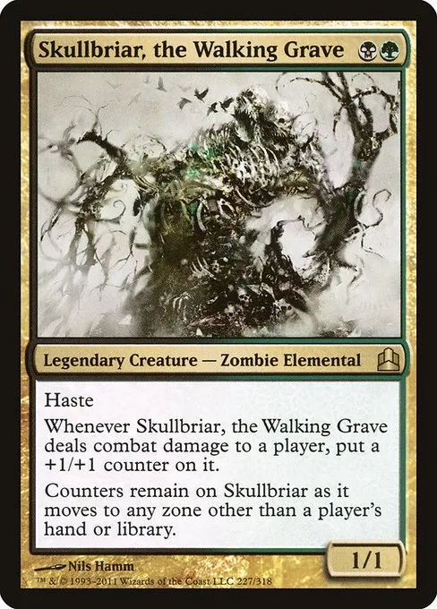 Skullbriar, the Walking Grave · Commander 2011 227/318
