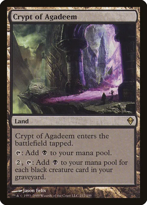 Crypt of Agadeem · Zendikar 212/269