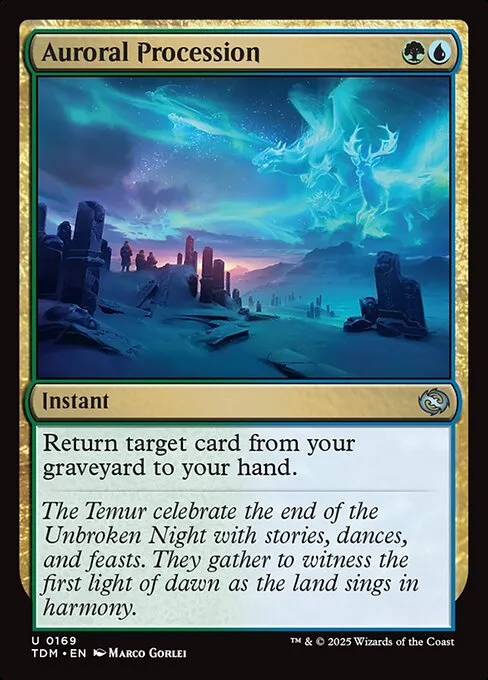 Auroral Procession · Tarkir: Dragonstorm 169/427