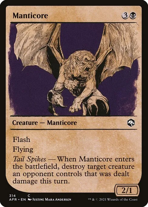 Manticore · Adventures in the Forgotten Realms 314/424