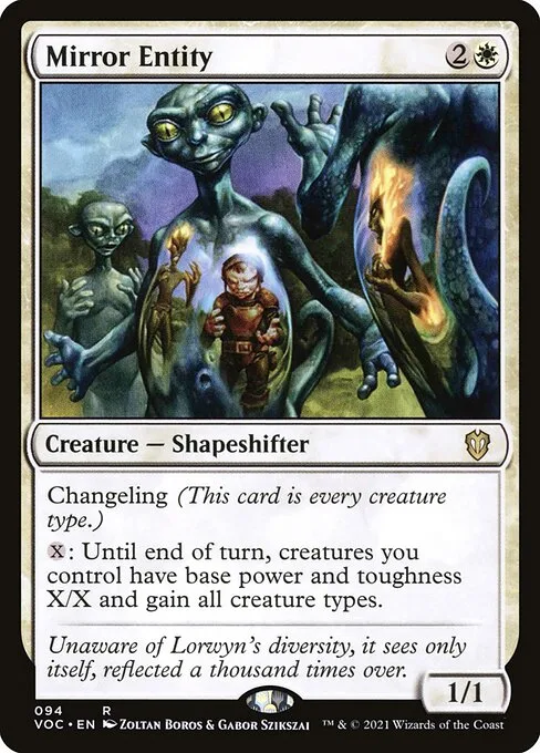 Mirror Entity · Crimson Vow Commander 94/188