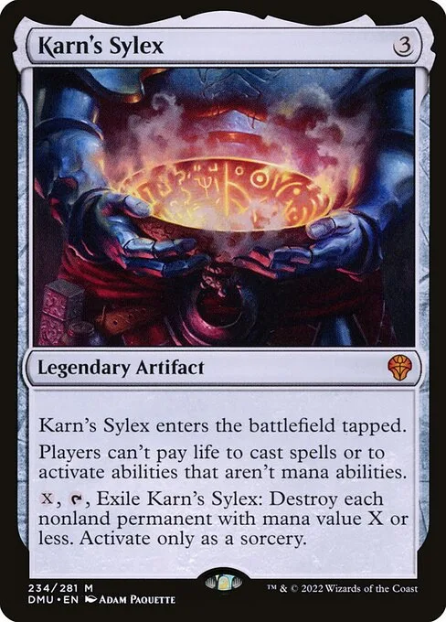 Karn's Sylex · Dominaria United 234/453