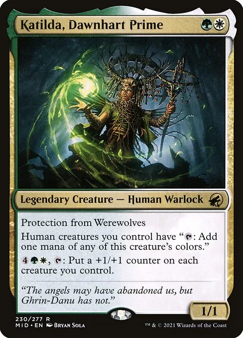 Katilda, Dawnhart Prime · Innistrad: Midnight Hunt 230/399