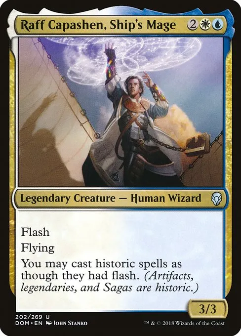Raff Capashen, Ship's Mage · Dominaria 202/280