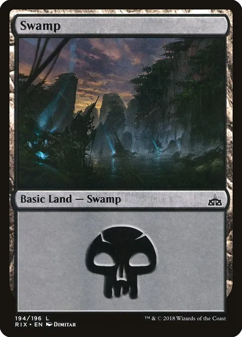 Swamp · Rivals of Ixalan 194/205