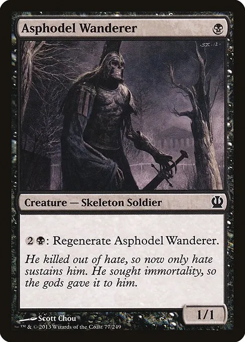 Asphodel Wanderer · Theros 77/249