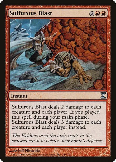 Sulfurous Blast · Time Spiral 180/301