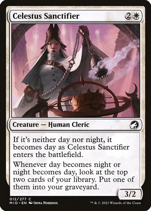 Celestus Sanctifier · Innistrad: Midnight Hunt 12/399