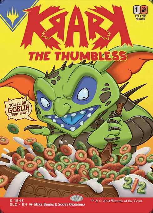 Krark, the Thumbless // Krark, the Thumbless · Secret Lair Drop 1543/2547