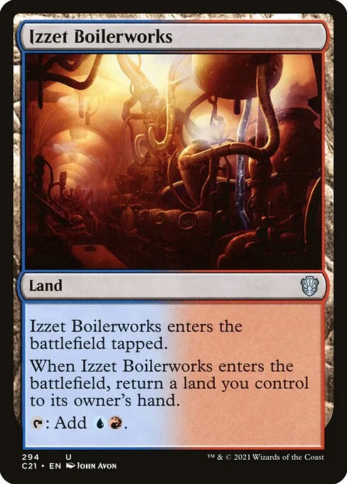 Izzet Boilerworks · Commander 2021 294/409