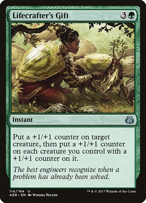 Lifecrafter's Gift · Aether Revolt 114/197