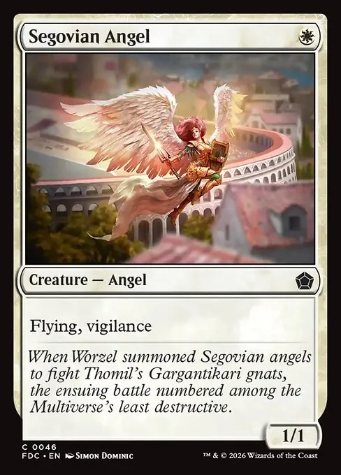 Segovian Angel · Foundations Commander 46/3