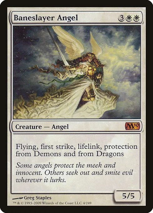 Baneslayer Angel · Magic 2010 4/249