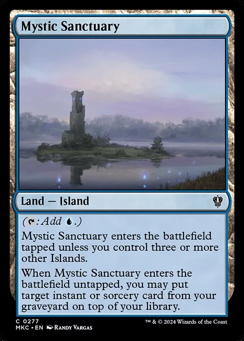 Mystic Sanctuary · Murders at Karlov Manor Commander 277/358