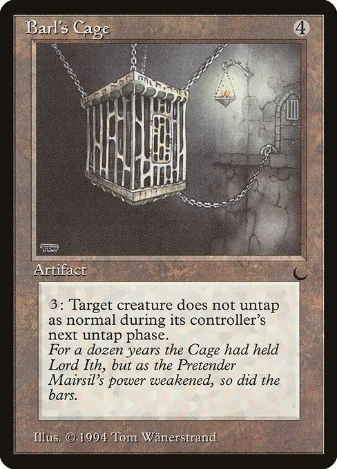 Barl's Cage · The Dark 96/122