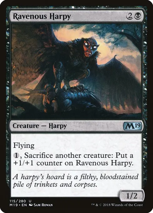 Ravenous Harpy · Core Set 2019 115/314
