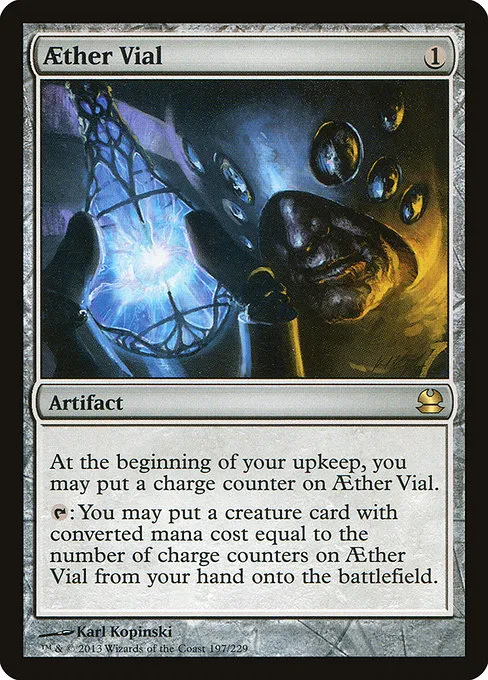 Aether Vial · Modern Masters 197/229