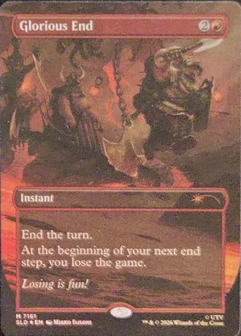 Glorious End · Secret Lair Drop 7161/2547