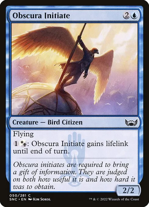Obscura Initiate · Streets of New Capenna 50/513
