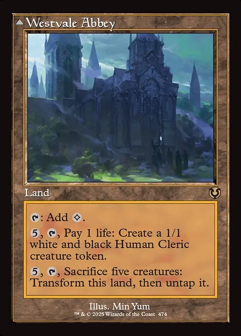 Westvale Abbey // Ormendahl, Profane Prince · Innistrad Remastered 474/495