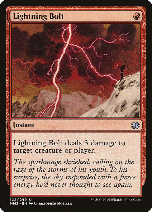 Lightning Bolt · Modern Masters 2015 122/249