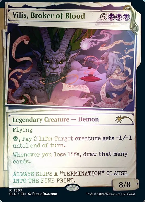 Vilis, Broker of Blood · Secret Lair Drop 1567★/2547